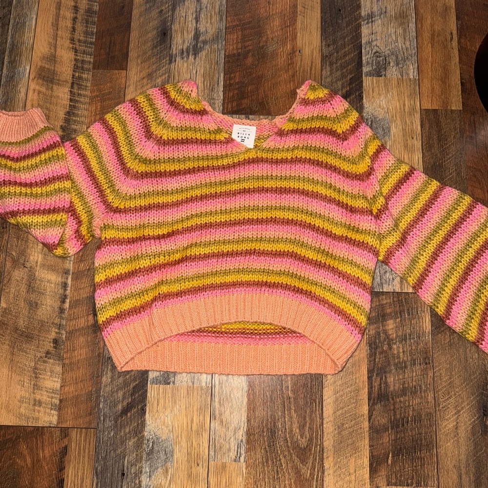 Billabong Multicolor Striped Women's Sweater